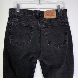 Levi’s Vintage 512 Black Jeans 90’s Mom Jeans 31